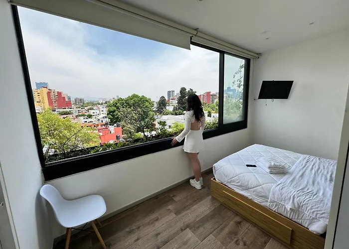 Calzolli Penthouse Y Coliving Habitación en casa particular México DF