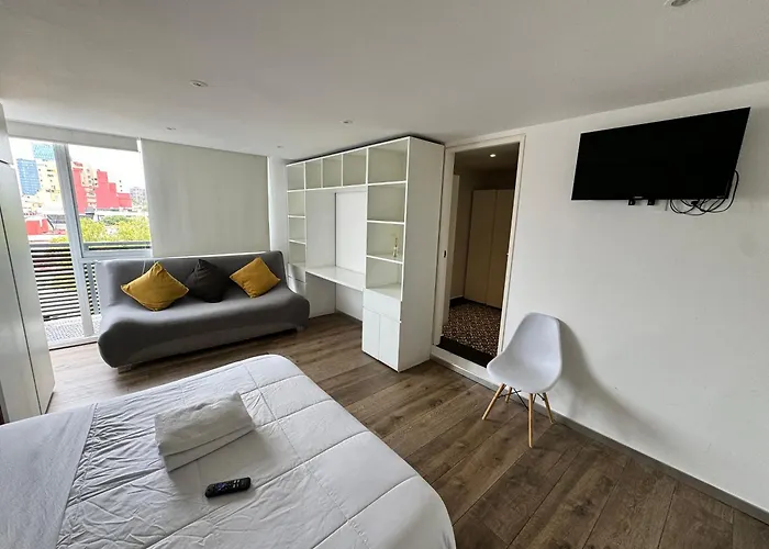 Habitación en casa particular Calzolli Penthouse Y Coliving México DF