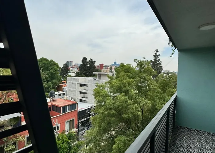 Habitación en casa particular Calzolli Penthouse Y Coliving México DF